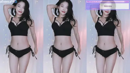 AfreecaTV主播巴卡BJ백하2022年1月18日直播视频舞蹈剪辑090408